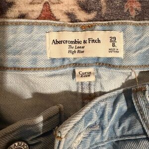 Abercrombie & Fitch Light Blue High Rise Jeans